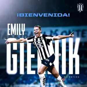 🎉⚽ Big news for our Future Baller community! 🌟 Emily Gielnik has just signed a new contract with @rayadas in Mexico! 🇲🇽✨ This is a fantastic opportunity for her, and it’s a reminder that hard work and dedication pay off. Let’s rally behind Emily as she takes on this exciting new chapter in her career. VAMOS !! 💪🏼
